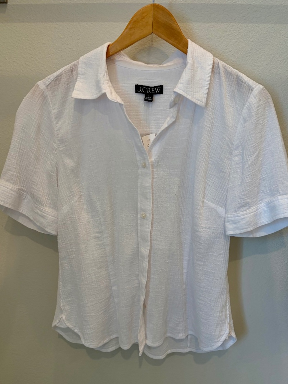 J Crew Short Sleeve Blouse NWT